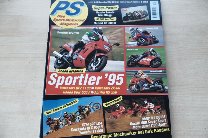 Deckblatt PS Sport Motorrad (12/1994)